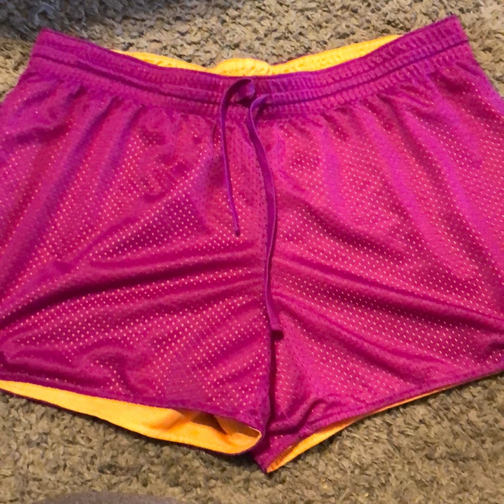 Reverse swim shorts